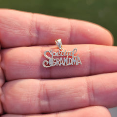 Besonderer Oma-Anhänger aus 14 Karat oder 18 Karat Gold