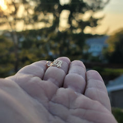 Besonderer Oma-Anhänger aus 14 Karat oder 18 Karat Gold