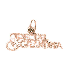 14K or 18K Gold Special Grandma Pendant