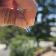 14K or 18K Gold Love Pendant