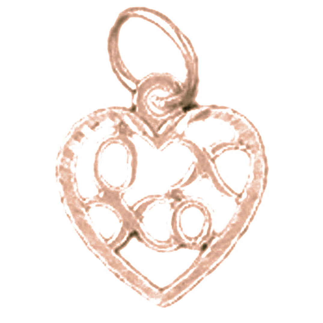 14K or 18K Gold OX XO Pendant