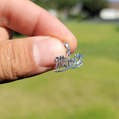 14K or 18K Gold Mi Amor Pendant