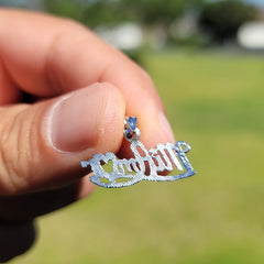 14K or 18K Gold Mi Amor Pendant