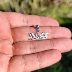 14K or 18K Gold Mi Amor Pendant