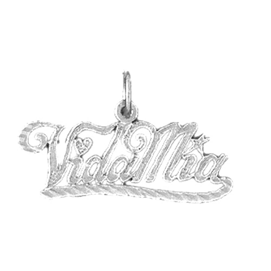 14K or 18K Gold Vida Mia Pendant