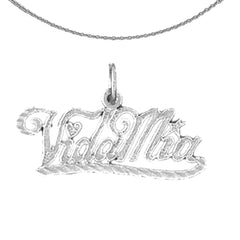 14K or 18K Gold Vida Mia Pendant