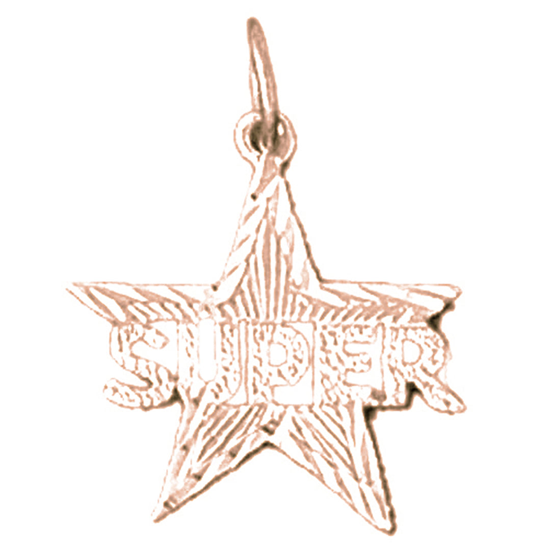 14K or 18K Gold Super Pendant