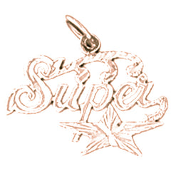 14K or 18K Gold Super Pendant