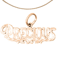 Edler Anhänger aus 14K oder 18K Gold