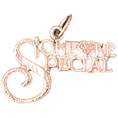 14K or 18K Gold Someone Special Pendant