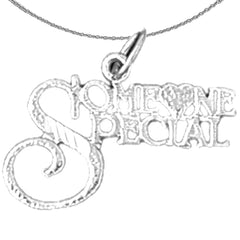 14K or 18K Gold Someone Special Pendant