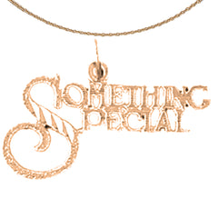 Colgante Alguien Especial de Oro de 14K o 18K