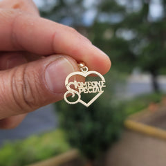 14K or 18K Gold Someone Special Pendant