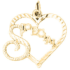 14K or 18K Gold Special Pendant