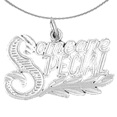 14K or 18K Gold Someone Special Pendant