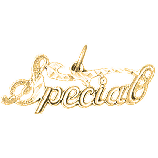 14K or 18K Gold Special Pendant