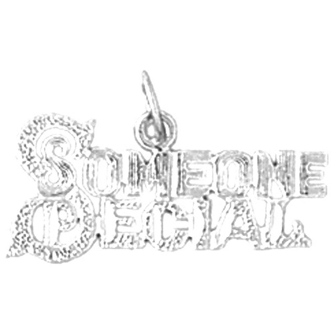 14K or 18K Gold Someone Special Pendant