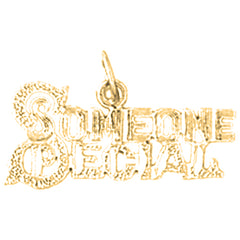 14K or 18K Gold Someone Special Pendant