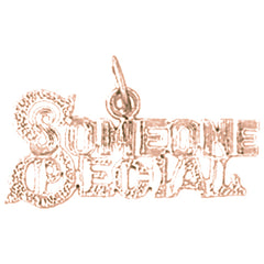 14K or 18K Gold Someone Special Pendant