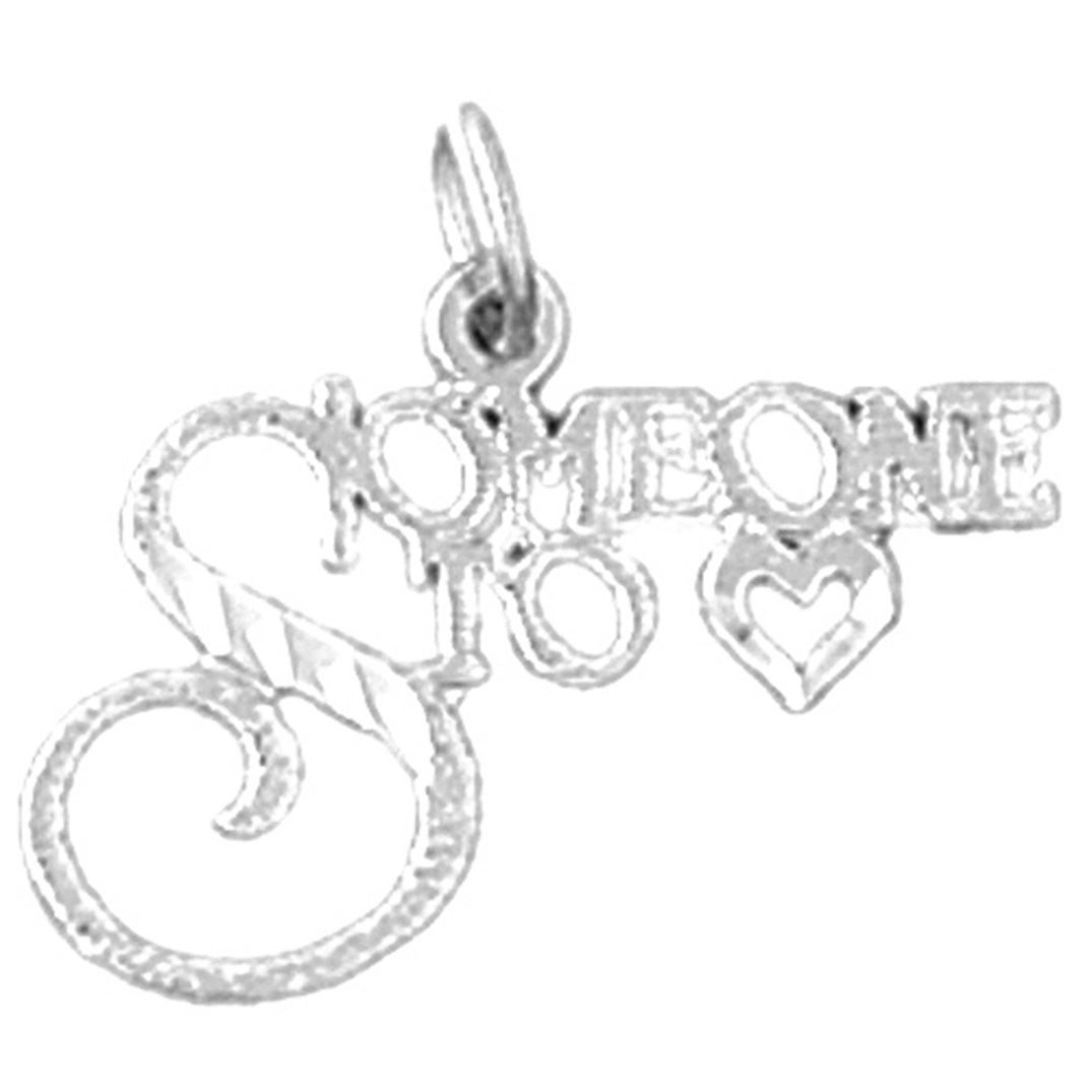 14K or 18K Gold Someone To Love Pendant