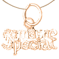 14K or 18K Gold Someone Special Pendant