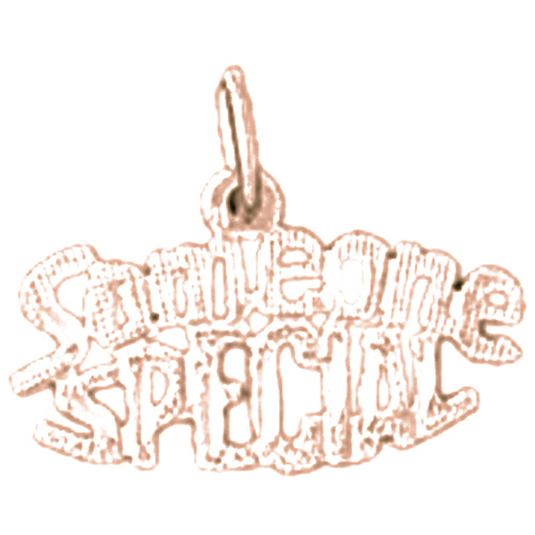 14K or 18K Gold Someone Special Pendant