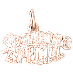 14K or 18K Gold Someone Special Pendant