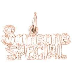 14K or 18K Gold Someone Special Pendant