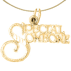 Colgante Alguien Especial de Oro de 14K o 18K