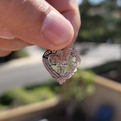 14K oder 18K Gold Sweet 16 Anhänger