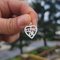 Colgante Dulce 16 de oro de 14 quilates o 18 quilates