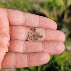 14K oder 18K Gold Besonderer Freund Anhänger