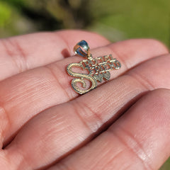 14K oder 18K Gold Besonderer Freund Anhänger