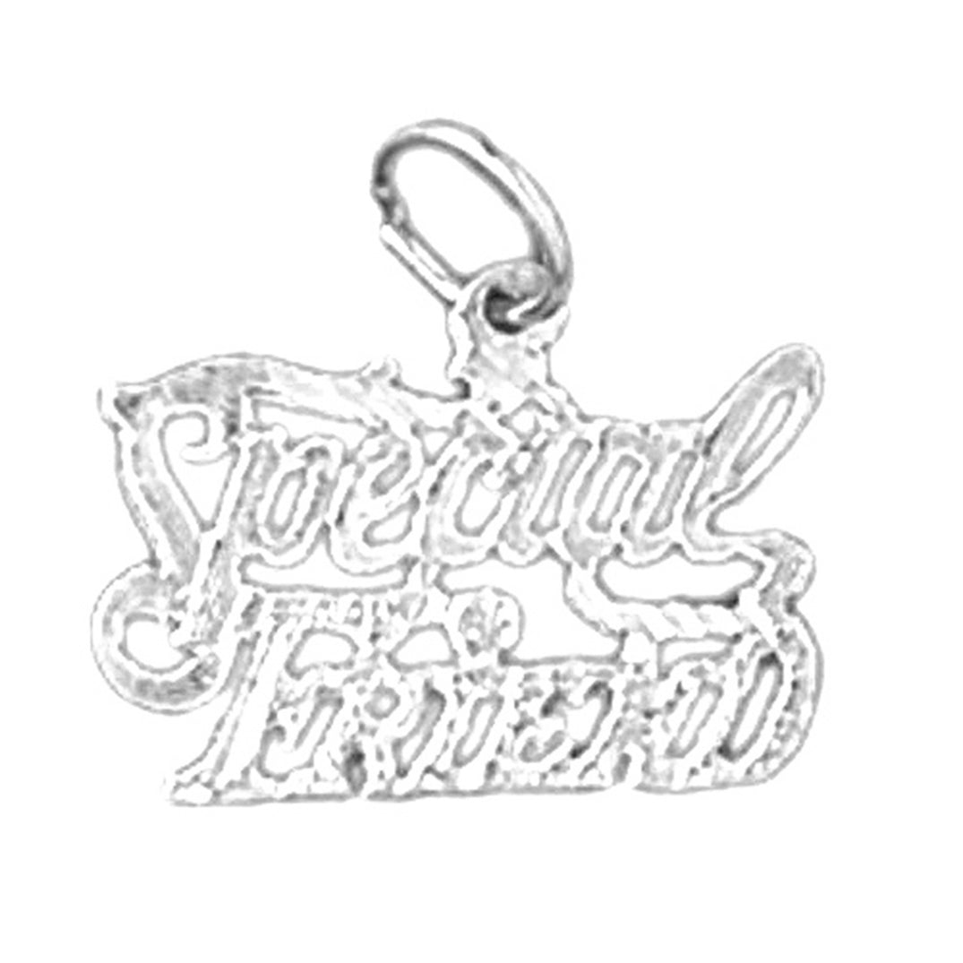 14K or 18K Gold Special Friend Pendant