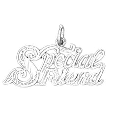 14K or 18K Gold Special Friend Pendant
