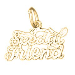 14K or 18K Gold Special Friend Pendant