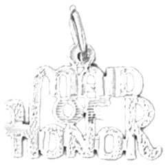 14K or 18K Gold Maid Of Honor Pendant