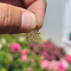 14K or 18K Gold Greek Princess Pendant