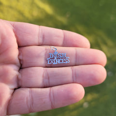 14K or 18K Gold Irish Princess Pendant