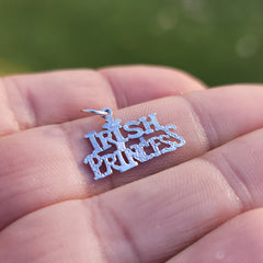 14K or 18K Gold Irish Princess Pendant