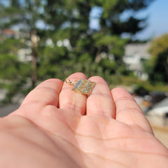 14K or 18K Gold Portuguese Princess Pendant