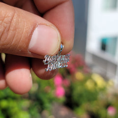 14K or 18K Gold Portuguese Princess Pendant