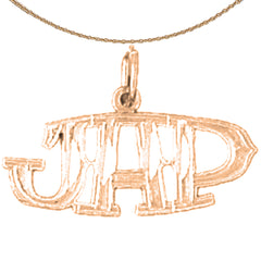 14K or 18K Gold JAP Pendant