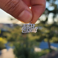 14K or 18K Gold Polish Princess Pendant