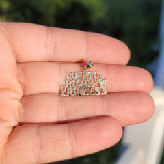 14K or 18K Gold Puerto Rican Princess Pendant