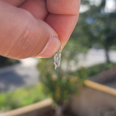 14K oder 18K Gold Einzigartiger Anhänger mit Spruch