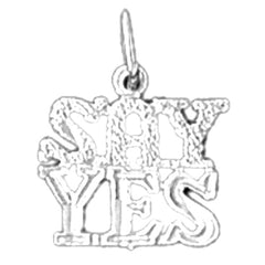 14K or 18K Gold Say Yes Saying Pendant