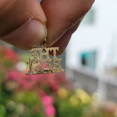 14K or 18K Gold The Best Saying Pendant