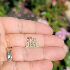14K or 18K Gold The Best Saying Pendant