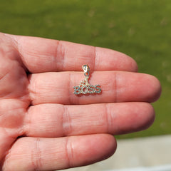 14K or 18K Gold #1 Boss Pendant